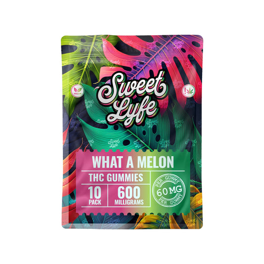 Vegan Gummies 600MG THC Blend - What A Melon