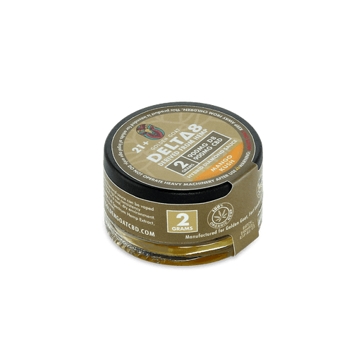Golden Goat Delta 8 Diamond Sauce | Mango Kush | PuffPlug305 | BestHempFinds