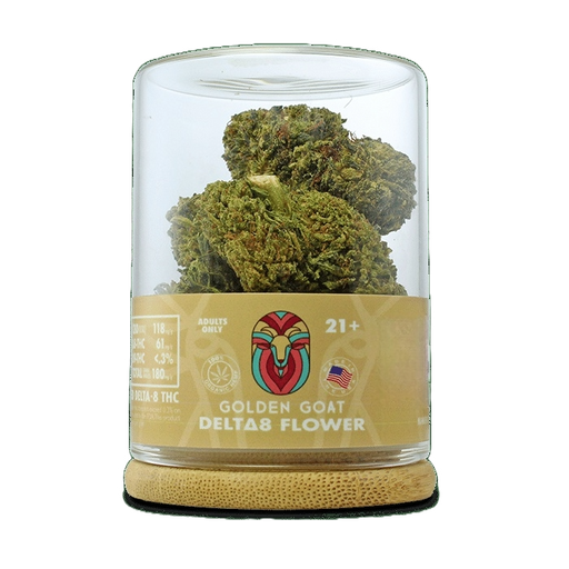 Golden Goat Delta 8 Flower | Cookies | PuffPlug305 | BestHempFinds