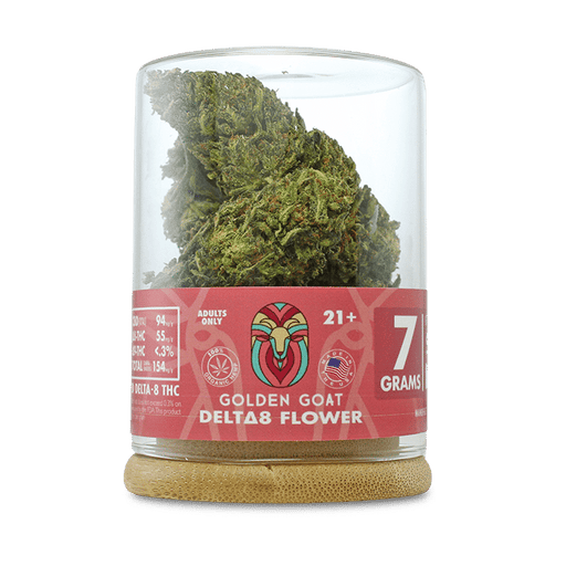 Golden Goat Delta 8 Flower | Sour Diesel | PuffPlug305 | BestHempFinds