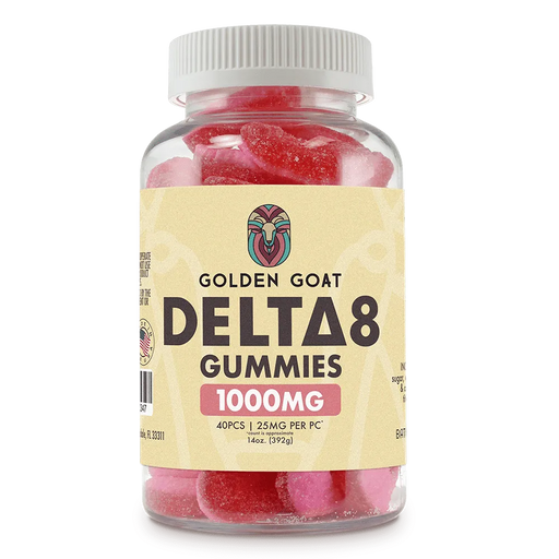 Golden Goat Delta 8 Gummies 1000MG | Watermelon Rings | PuffPlug305 | BestHempFinds