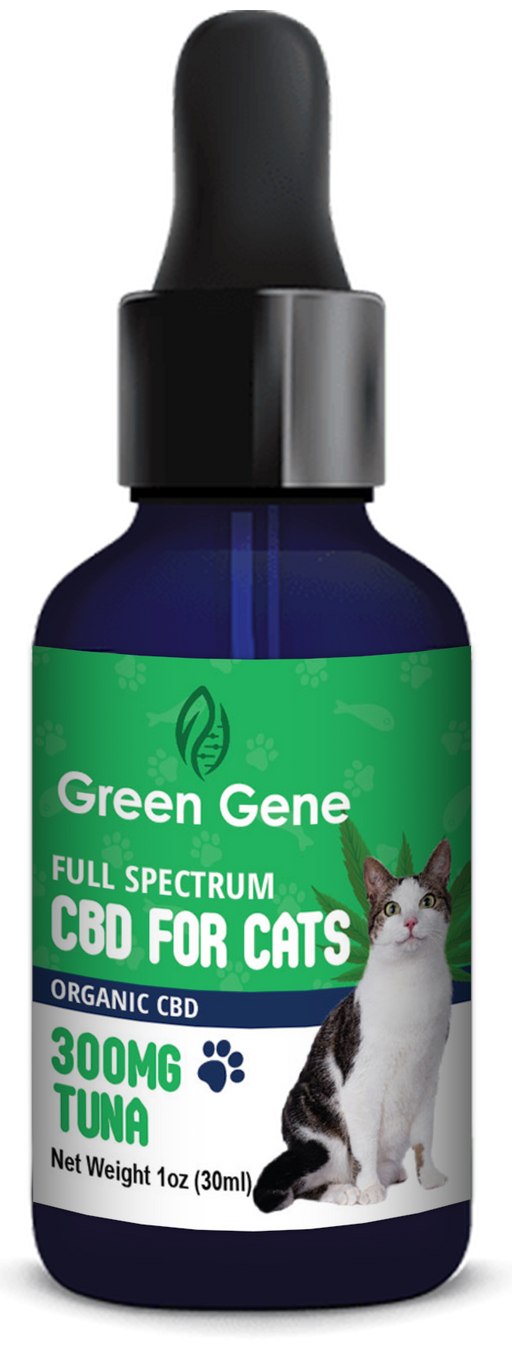 Full Spectrum CBD Oil for Cats - Feline Wellness Formula (300MG - 600MG)