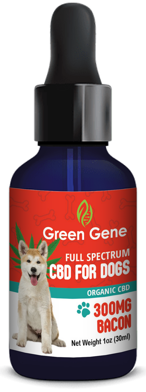 Full Spectrum CBD Oil for Dogs Bacon Flavor for Canine Happiness (300MG-600MG)
