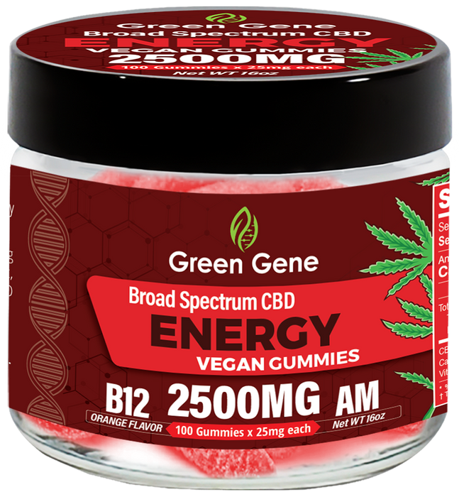 Organic CBD Infused Mood Based Vegan Gummies - (625MG - 2500MG)