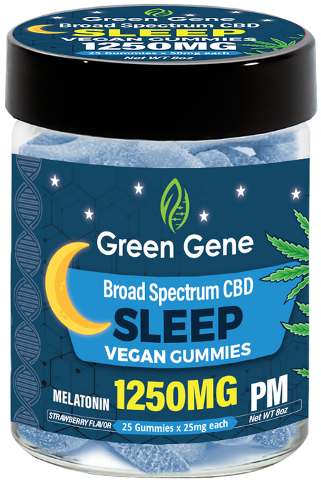 Organic CBD Infused Mood Based Vegan Gummies - (625MG - 2500MG)