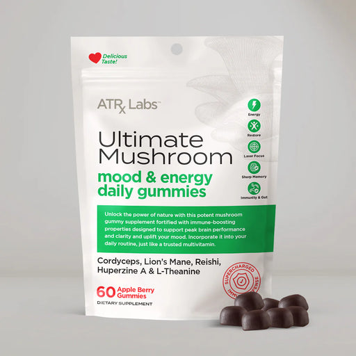 cbdMD, Daily Mood & Energy Super Mushroom Gummies | Puff Plug 305