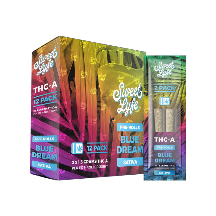 THC-A Joints - 2 Pack Blue Dream (Sativa)
