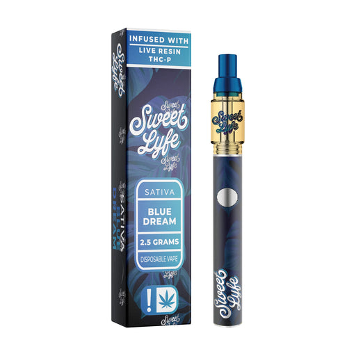 Disposable Vape Pen Live Resin Delta 8 + THCP - Blue Dream - Sativa