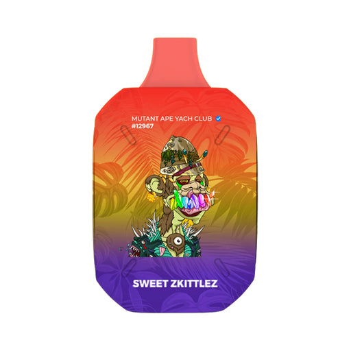 Sweet Lyfe x Ugly Monkey Disposable Vape | Sweet Zkittlez (Indica) | PuffPlug305 | BestHempFinds