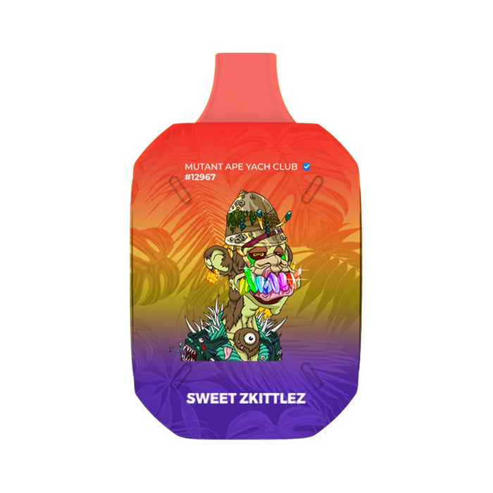Sweet Lyfe x Ugly Monkey Disposable Vape | Sweet Zkittlez (Indica) | PuffPlug305 | BestHempFinds