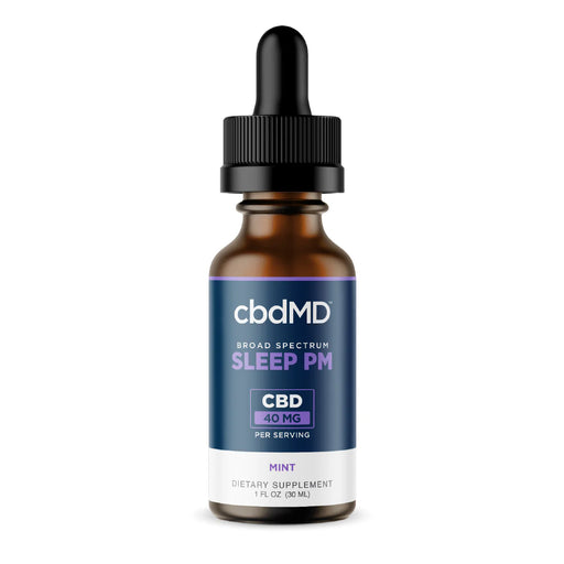 cbdMD Broad Spectrum CBD Sleep Tincture 1500MG | Puff Plug 305